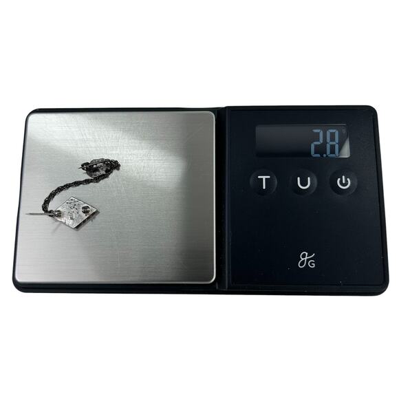 Vintage US Navy Pin Tie Tack Lapel Pin USN Chain Stamped Sterling w Faux Pearls - Picture 9 of 9